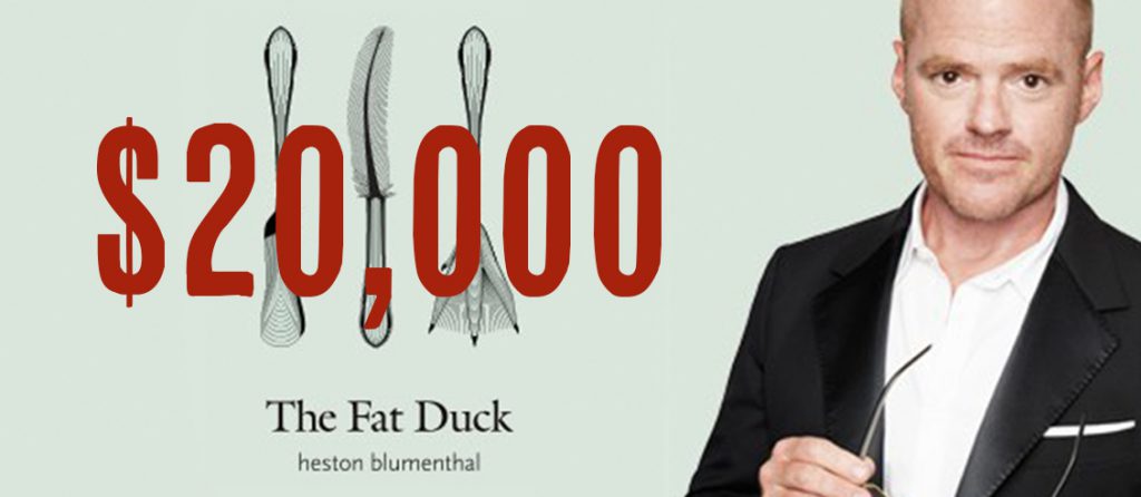Fat Duck brings $20,000 to fight blood cancers