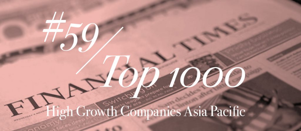 Snowdome Foundation ranked #59 in the Financial Times Top 1000 High Growth Companies