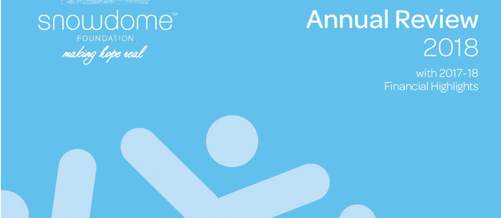 Snowdome Foundation 2018 Annual Review